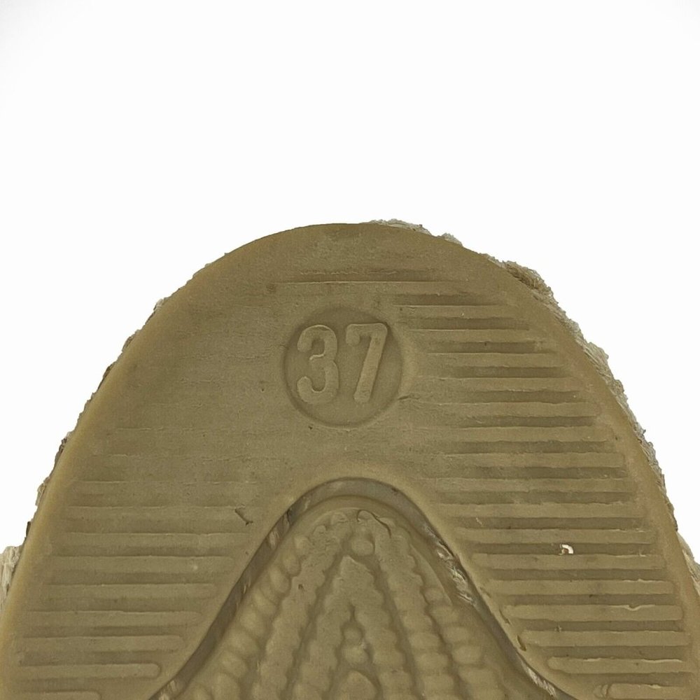 CHANEL - 10B Camellia Flower Espadrilles - Ivory, Black - 37- US 7 - Picture 11 of 13